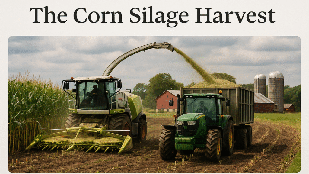 The Corn Silage Harvest Process 1 The Corn Silage Harvest