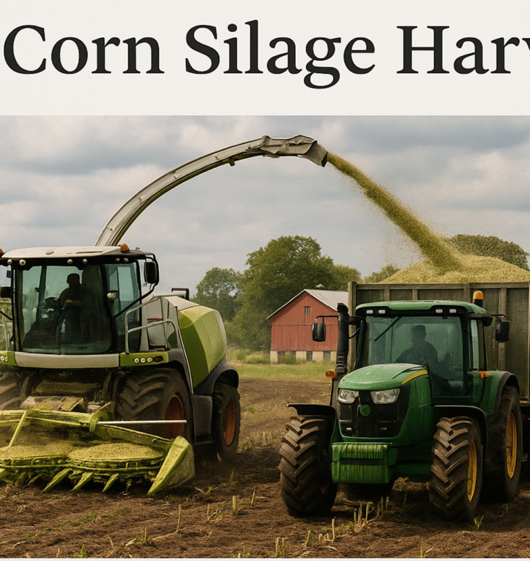 The Corn Silage Harvest Process